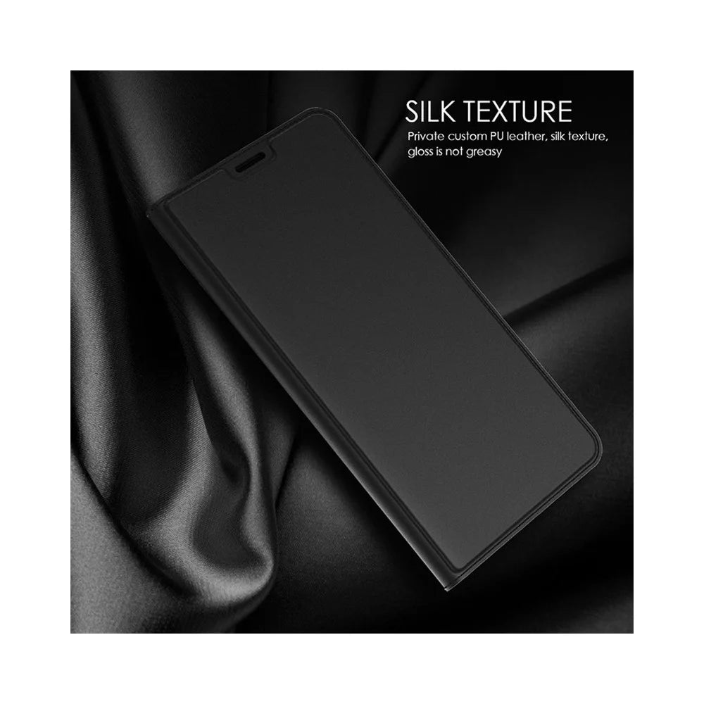 For Infinix Note 50 4G / Note 50 Pro 4G Case PU Leather Phone Cover with Card Holder Stand - Black - 5