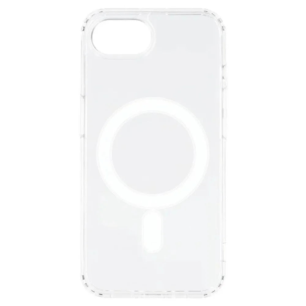 WANLONFENG LM Series For iPhone 17e / 16e Clear Phone Case Compatible with MagSafe with Screen Film (Big Lens Hole) - 3