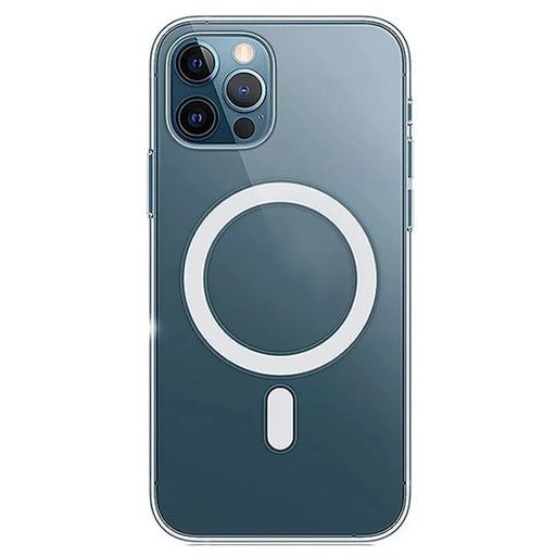WANLONFENG LM Series For iPhone 15 Pro Clear Phone Case Compatible with MagSafe with Screen Film (Big Lens Hole) - 2