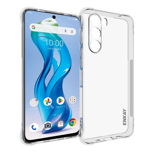 ENKAY HAT PRINCE For ZTE nubia S 5G Clear Phone Case   Shockproof Anti-slip TPU Cover - Transparent - 1