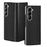 DUX DUCIS For Samsung Galaxy Z Fold7 5G Case  Bril Series Leather+PC Phone Cover with Stand - Black - 2