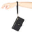 For Google Pixel 9a Case RFID Blocking Zipper Pocket Leather Wallet Phone Cover with Strap - Black - 3