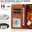 For Samsung Galaxy A26 5G Case RFID Blocking Leather Wallet Flip Phone Cover with Wrist Strap - Light Brown - 4