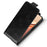 For Doogee Note 58 Pro  /  Note 58 Stand Case Magnetic Clasp Vertical Flip Leather Phone Cover with Card Holder - Black - 4