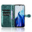 For Cubot A30 Wallet Case Dot Pattern Imprint PU Leather Phone Cover - Green - 2