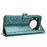 For Cubot A30 Wallet Case Dot Pattern Imprint PU Leather Phone Cover - Green - 3