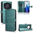 For Cubot A30 Wallet Case Dot Pattern Imprint PU Leather Phone Cover - Green - 5