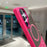 For Samsung Galaxy S24 Ultra Magnetic Case Mirror Surface TPU + PC Shockproof Phone Cover - Rose - 5