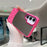 For Samsung Galaxy A16 4G / 5G Case Mirror Surface TPU + PC Shockproof Phone with Metal Lens Frame - Rose - 6