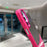 For Samsung Galaxy S25+ / S24+ Case Mirror Surface TPU + PC Shockproof Phone with Metal Lens Frame - Rose - 3