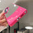 For Samsung Galaxy S24 Ultra Case Mirror Surface TPU + PC Shockproof Phone with Metal Lens Frame - Rose - 6