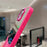 For iPhone 16 Pro Max Case Mirror Surface TPU + PC Shockproof Phone with Metal Lens Frame - Rose - 3