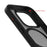 For iPhone 16 Pro Max Magnetic Case with Kickstand Drop Proof PC + TPU Phone Back Cover - Black - 6
