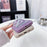 For iPhone 16 Pro Max Magnetic Case with Kickstand Glitter TPU + Acrylic Phone Back Cover - Purple - 5