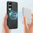 LC.IMEEKE For Samsung Galaxy S25 Edge Magnetic Case Leather + TPU Back Cover - Black - 3