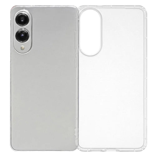 For Samsung Galaxy S25 Edge Case Transparent TPU Phone Back Cover Airbag Protection - 1