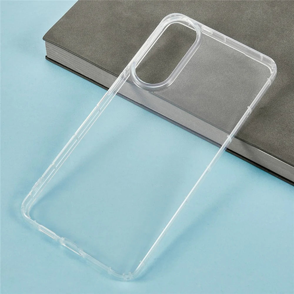 For Samsung Galaxy S25 Edge Case Transparent TPU Phone Back Cover Airbag Protection - 3