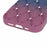 For iPhone 15 Case Rhinestone Decor Rubberized TPU Phone Cover - Sapphire + Wine Red - 6