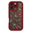 For iPhone 16 Pro Max Case Cherry Leopard Pattern Shockproof TPU Phone Cover - 1
