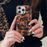 For iPhone 15 Pro Max Case Amber Leopard Print TPU Phone Cover - 2