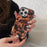 For iPhone 15 Pro Max Case Amber Leopard Print TPU Phone Cover - 3
