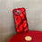 For iPhone 14 Case Christmas Red TPU Wavy Edge Phone Cover - 3