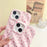 For iPhone 15 Pro Case Pink Floral Pattern TPU Phone Cover - 5