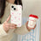 For iPhone 14 Case Pink Floral Bow Aesthetic TPU Phone Cover - 4