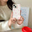 For iPhone 14 Case Pink Floral Bow Aesthetic TPU Phone Cover - 6