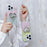 For iPhone 15 Pro Case with Strap, Mirror Epoxy Glitter TPU + Acrylic Phone Back Cover - Pink  /  Green - 5