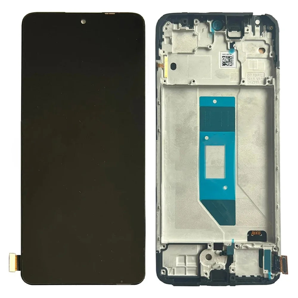 For Xiaomi Redmi Note 14 4G (163.25mm) Grade C OLED Screen and Digitizer Assembly + Frame Spare Part (Without Logo) - 1