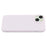 For iPhone 14 Case 2.0mm Thick Solid Color Soft TPU Phone Back Cover Large Lens Cutout - Light Purple - 4