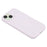 For iPhone 14 Case 2.0mm Thick Solid Color Soft TPU Phone Back Cover Large Lens Cutout - Light Purple - 6