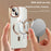 For iPhone 15 Case Compatible with MagSafe TPU + PC Clear Back Cover - Gold - 2