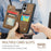 CASEME For Samsung Galaxy S25 Edge Phone Case  C22 Leather Back Cover with RFID Blocking Card Slots - Brown - 5