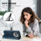 For Nothing Phone (3a) Pro Wallet Cases Retro Texture RFID Blocking Leather Phone Cover - Blue - 4