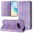 For Nothing Phone (3a) Wallet Cases Retro Texture RFID Blocking Leather Phone Cover - Light Purple - 3