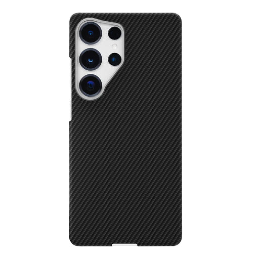 GKK For Samsung Galaxy S25 Ultra Case 600D Fine Carbon Fiber Texture Hard PC Phone Back Cover - 1