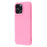 For iPhone 15 Pro Case 2.0mm Thick Solid Color Soft TPU Phone Back Cover Large Lens Cutout - Rose - 3