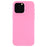 For iPhone 15 Pro Case 2.0mm Thick Solid Color Soft TPU Phone Back Cover Large Lens Cutout - Rose - 4