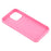 For iPhone 15 Pro Case 2.0mm Thick Solid Color Soft TPU Phone Back Cover Large Lens Cutout - Rose - 7
