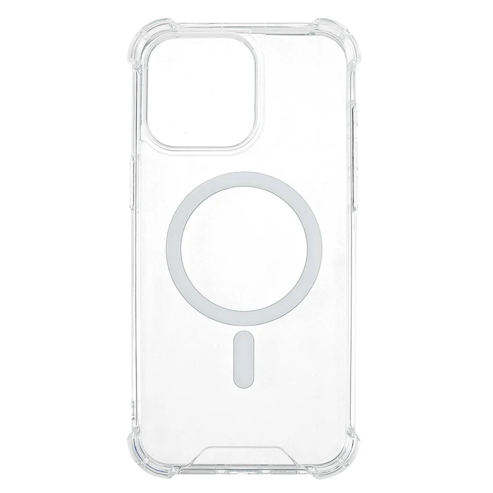 For iPhone 14 Pro Max Case Compatible with MagSafe 1.5mm Shockproof Clear Phone Back Cover - 2