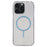 For iPhone 15 Pro Max Case Compatible with MagSafe Clear Slim PC Phone Back Cover - Transparent Blue - 1
