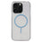 For iPhone 16 Pro Case Compatible with MagSafe Clear Slim PC Phone Back Cover - Transparent Blue - 1