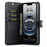 DG.MING for iPhone 17e / 16e Case Detachable Split Leather Phone Cover - Black - 2
