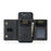 DG.MING M2 Series for iPhone 17e / 16e Case PU + PC + TPU Phone Cover Detachable Wallet - Black - 2