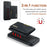DG.MING M2 Series for iPhone 17e / 16e Case PU + PC + TPU Phone Cover Detachable Wallet - Black - 5