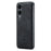 DG.MING For Samsung Galaxy S25 Edge Case PU Leather Covered PC + TPU Hybrid Phone Shell - Black - 1