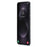 DG.MING For Samsung Galaxy S25 Edge Case PU Leather Covered PC + TPU Hybrid Phone Shell - Black - 3