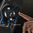 For Samsung Galaxy A36 5G Magnetic Case Rotating Kickstand TPU + PC Phone Cover - Black - 6